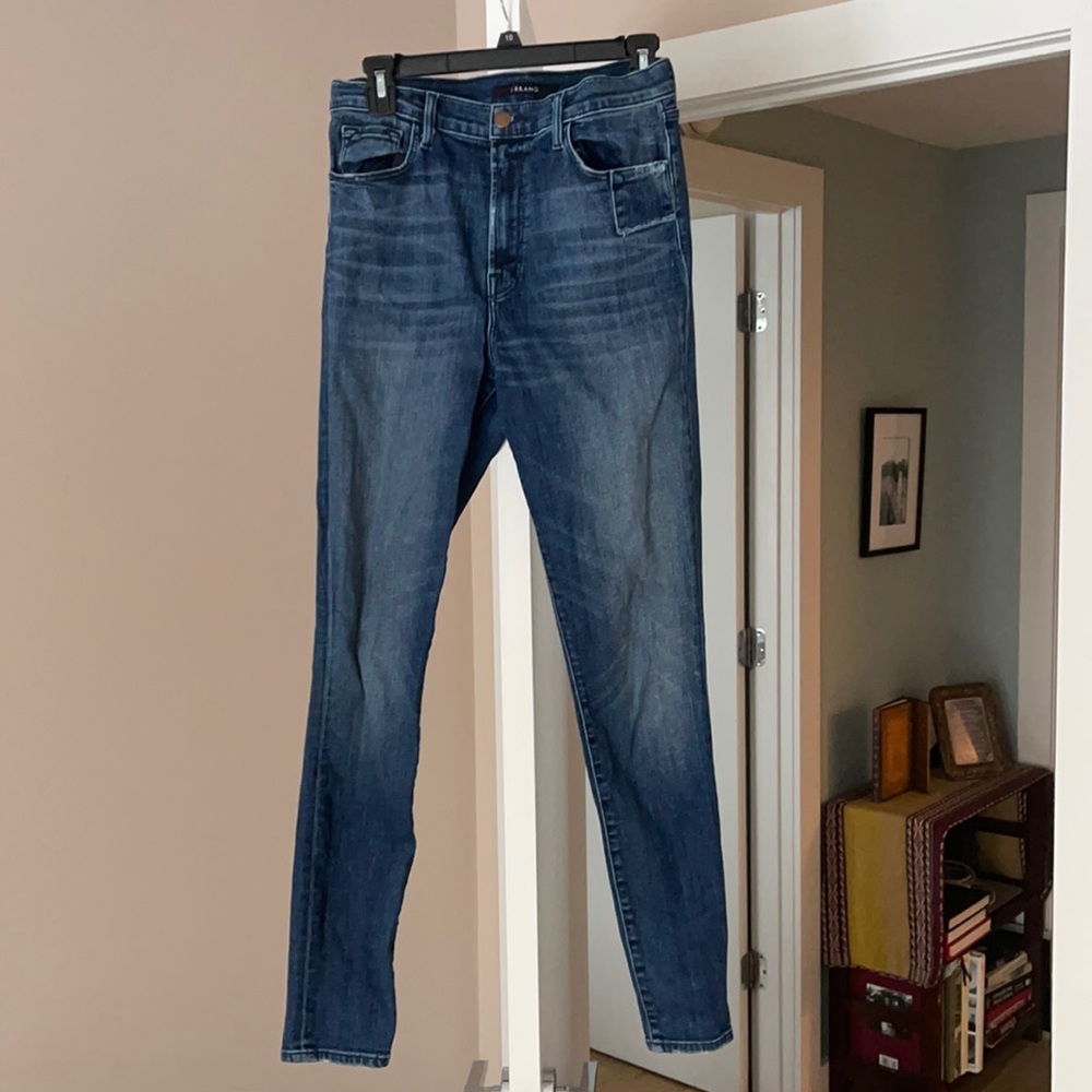 J Brand distressed Carolina skinny jeans sz30